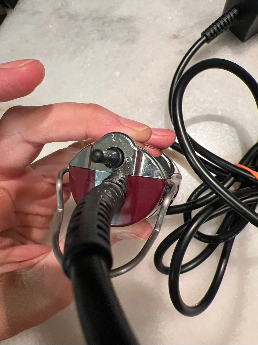 Wahl Professional 5-Star Detailer (corded) – chrome/burgundy red